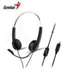 Audifono Genius C/MICROF. HS-220U USB Negro (0027832)