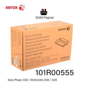 Drum Xerox 101R00555 Phaser 3330 WorkCentre 3335 3345 30,000 Página