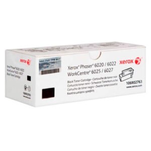 Toner Xerox 106R02763 Negro 2,000 páginas