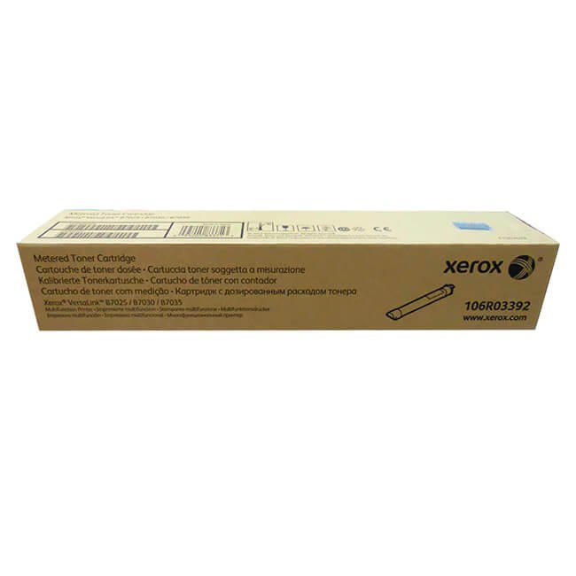 Toner Xerox 106R03392 Negro 30,000 páginas Toner Xerox 106R03392 Negro 30,000 páginas