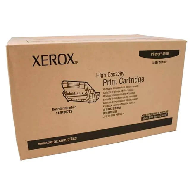 Toner Xerox 113R00712 Negro 19,000 páginas Toner Xerox 113R00712 Negro 19,000 páginas