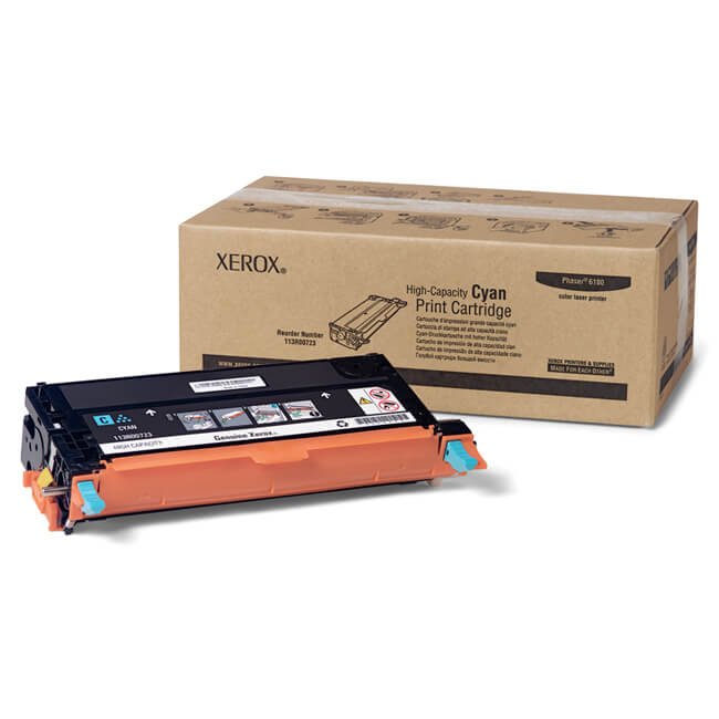 Toner Xerox 113R00723 Cyan 6,000 páginas Toner Xerox 113R00723 Cyan 6,000 páginas
