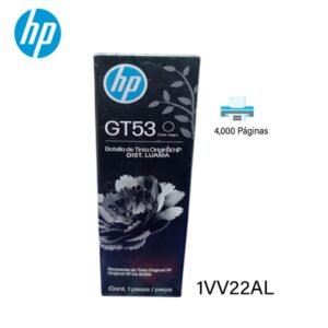 Botella de Tinta HP GT53 Negro (1VV22AL) 90ml