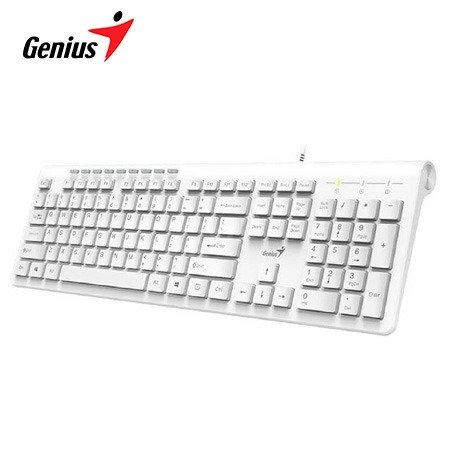 Teclado Genius Slimstar 230 USB White SP (0027154) Teclado Genius Slimstar 230 USB White SP (0027154)