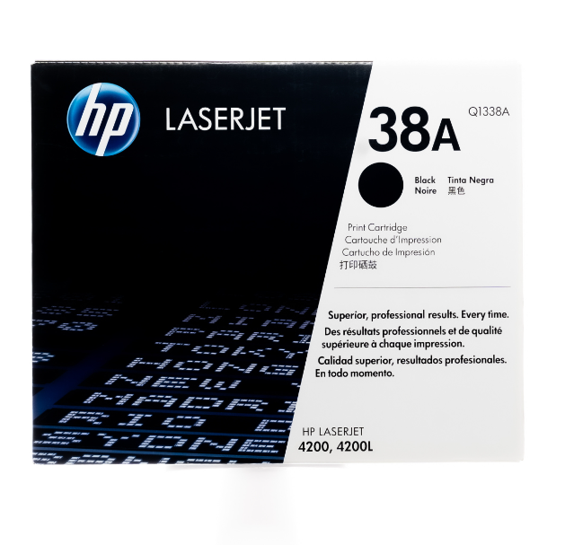 Tóner HP 38A (Q1338A) Negro 12,000 Pag LaserJet Pro 4200 Tóner HP 38A (Q1338A) Negro 12,000 Pag LaserJet Pro 4200