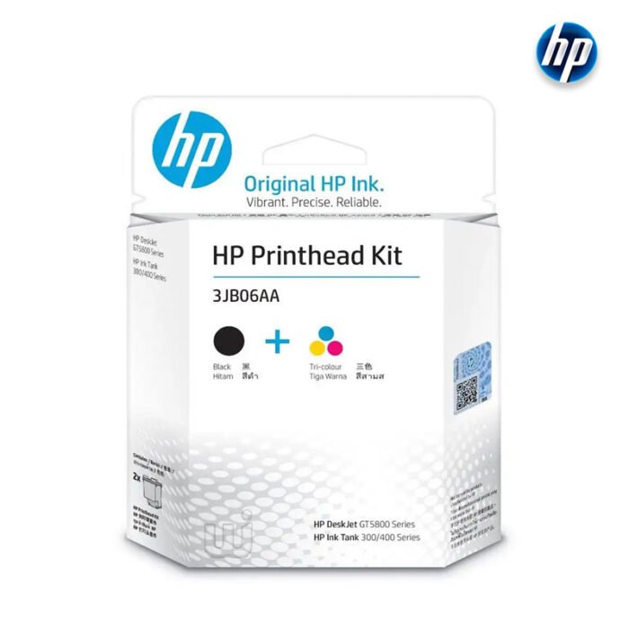 Kit Cabezal HP 3JB06AA Negro/Color DeskJet GT-5810 GT-5820 Kit Cabezal HP 3JB06AA Negro/Color DeskJet GT-5810 GT-5820