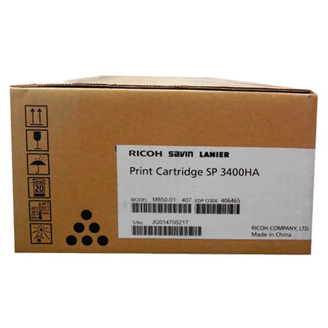 Toner Ricoh 406465 Negro 5,000 páginas Toner Ricoh 406465 Negro 5,000 páginas