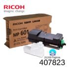 Toner Ricoh 407823 (MP601) Negro 25.000 páginas