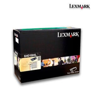 Tóner Lexmark 64018HL Negro 21,000pag