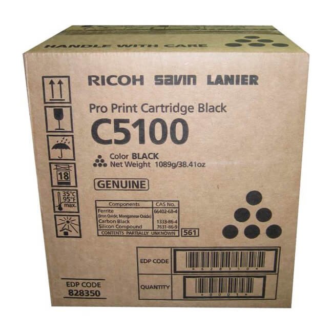Toner Ricoh 828350 Negro 52,000 páginas Toner Ricoh 828350 Negro 52,000 páginas
