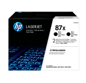 Tóner Hp 87XD (CF287XD) Negro Dual Pack 36,000 Pag LaserJet Pro M506dn