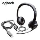 Audífono Logitech C/Microf. H390 USB Noise Cancelling (981-000014)