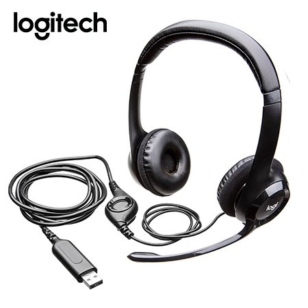 Audífono Logitech C/Microf. H390 USB Noise Cancelling (981-000014) Audífono Logitech C/Microf. H390 USB Noise Cancelling (981-000014)