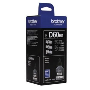 Botella de Tinta Brother BTD-60BK P/T310/T510/T710 Negro 108ML
