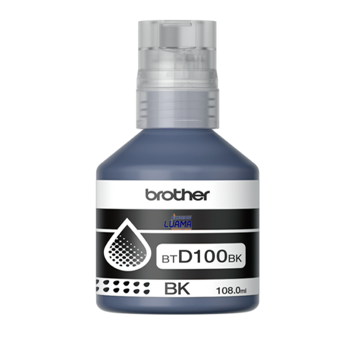 Botella de Tinta Brother BTD100BK Negro