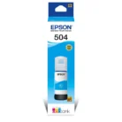 Botella de Tinta Epson T504 (T504220) Cyan 70ml