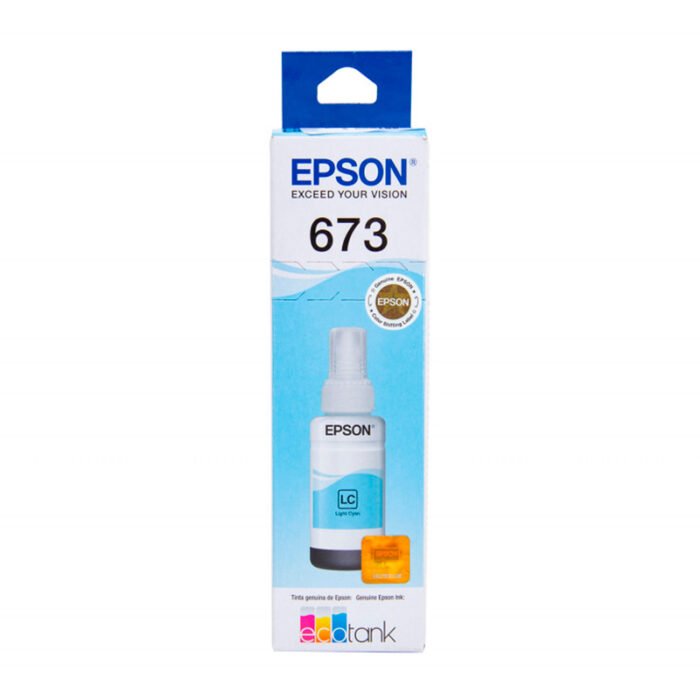 Botella de Tinta Epson T673 (T673520) Light Cyan 70ml