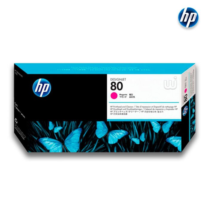 Cabezal HP 80 (C4822A) Magenta 2,500 paginas DesignJet 1050C Cabezal HP 80 (C4822A) Magenta 2,500 paginas DesignJet 1050C