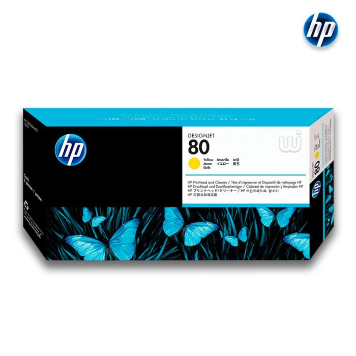Cabezal HP 80 (C4823A) Yellow 2,500 paginas DesignJet 1050C Cabezal HP 80 (C4823A) Yellow 2,500 paginas DesignJet 1050C