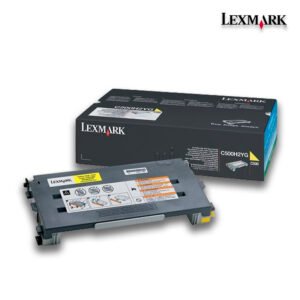 Tóner Lexmark C500H2YG Yellow 3,000pag