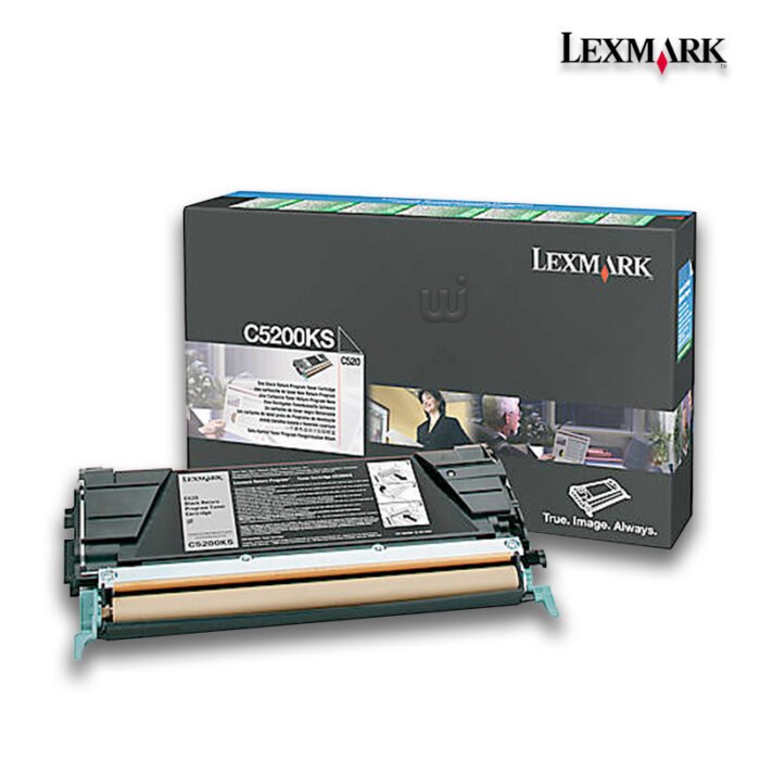 Tóner Lexmark C5200KS Negro 1,500pag Tóner Lexmark C5200KS Negro 1,500pag
