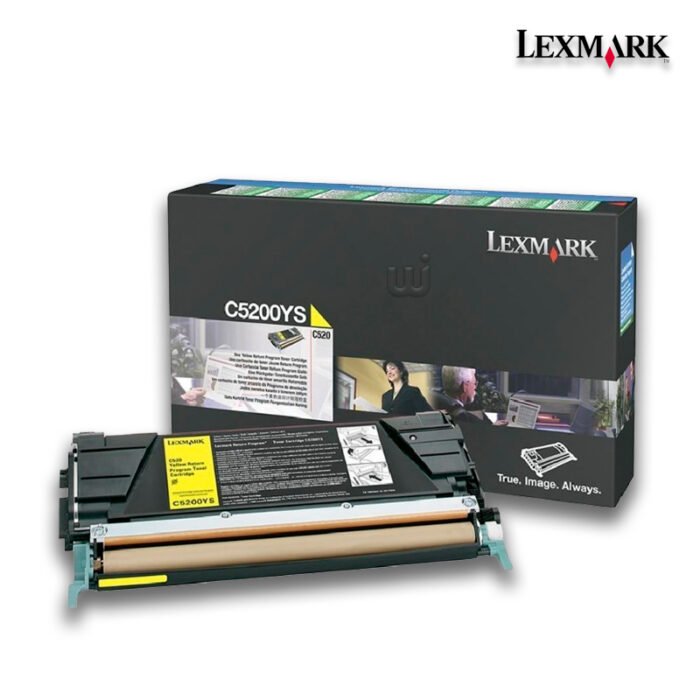 Tóner Lexmark C5200YS Yellow 1,500pag