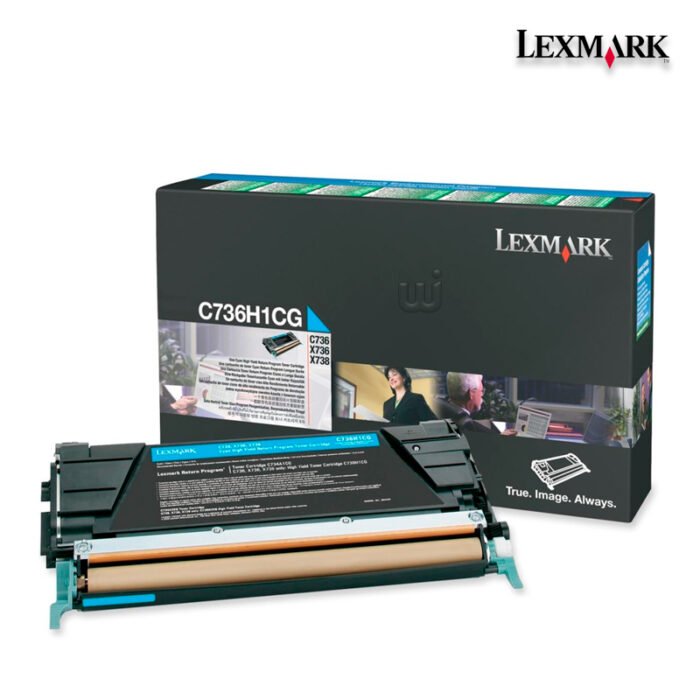 Tóner Lexmark C736H1CG Cyan 10,000pag Tóner Lexmark C736H1CG Cyan 10,000pag