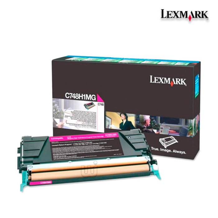 Tóner Lexmark C748H1MG Magenta 10,000pag
