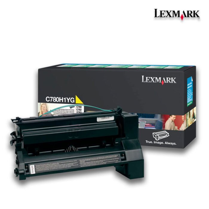 Tóner Lexmark C780H1YG Yellow 10,000pag