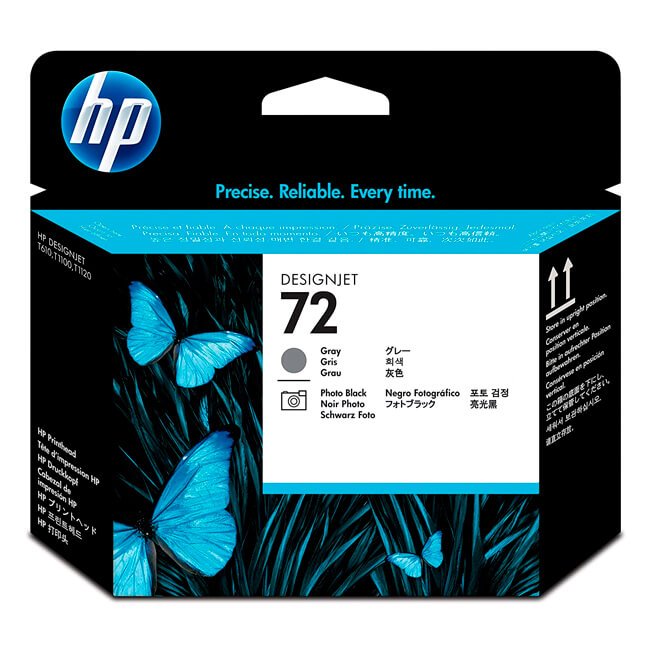 Cabezal HP 72 (C9380A) Gris & Photo Black 230 paginas Cabezal HP 72 (C9380A) Gris & Photo Black 230 paginas