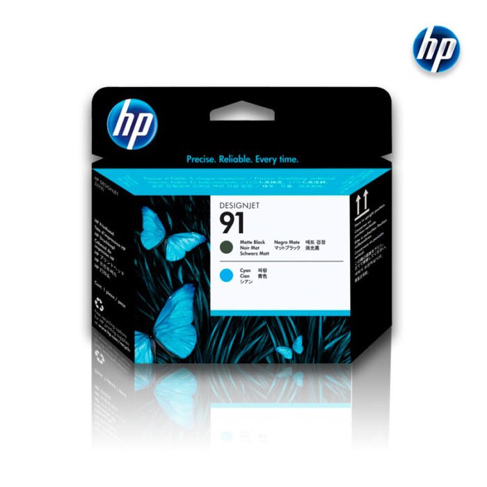 Cabezal HP 91 (C9460A) Matte Black & Cyan 230pag DesignJet Z6100