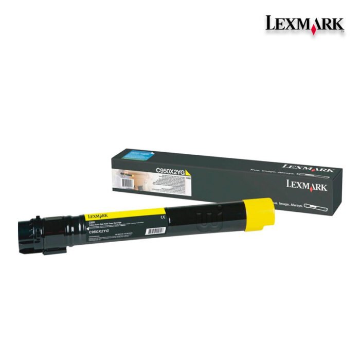 Tóner Lexmark C950X2YG Yellow 22,000pag Tóner Lexmark C950X2YG Yellow 22,000pag