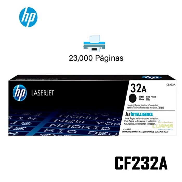 Drum Imaging Hp CF232A (32A) Negro 23.000 Pag LaserJet Pro M203