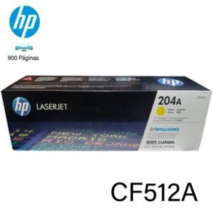 Toner HP 204A Yellow (CF512A) LaserJet M154/M180/M181 900 Paginas