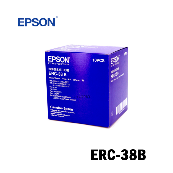 CINTA EPSON ERC-38B negro CINTA EPSON ERC-38B negro