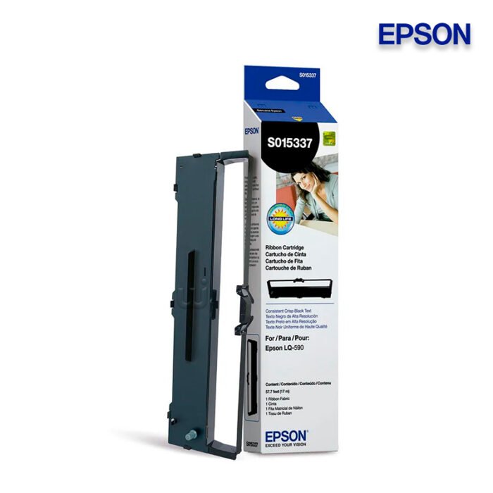 Cinta Epson S015337 Negro LQ-590