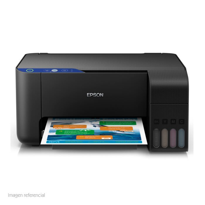 Impresora Epson EcoTank L3110, Multifuncional de tinta continua imprime / escanea / copia, USB.
