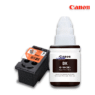 Kit Cabezal Canon Pixma Negro BH-1 + Botella de Tinta GI-190 Negro