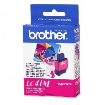 Tinta Brother LC-41M Magenta 400 paginas Tinta Brother LC-41M Magenta 400 paginas
