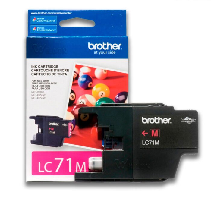 Tinta Brother LC-71M Magenta 300 paginas Tinta Brother LC-71M Magenta 300 paginas