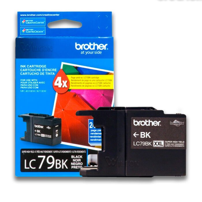 Tinta Brother LC-79Bk Negro 2,400 paginas Tinta Brother LC-79Bk Negro 2,400 paginas