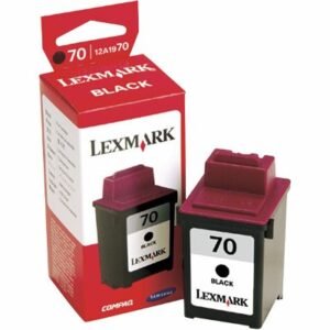 Tinta Lexmark 12A1970 (70) Negro 600 Paginas