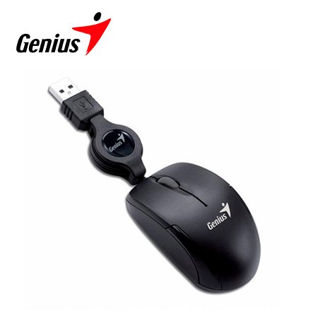 Mouse Genius Micro Traveler V2 USB Black (0022661) Mouse Genius Micro Traveler V2 USB Black (0022661)