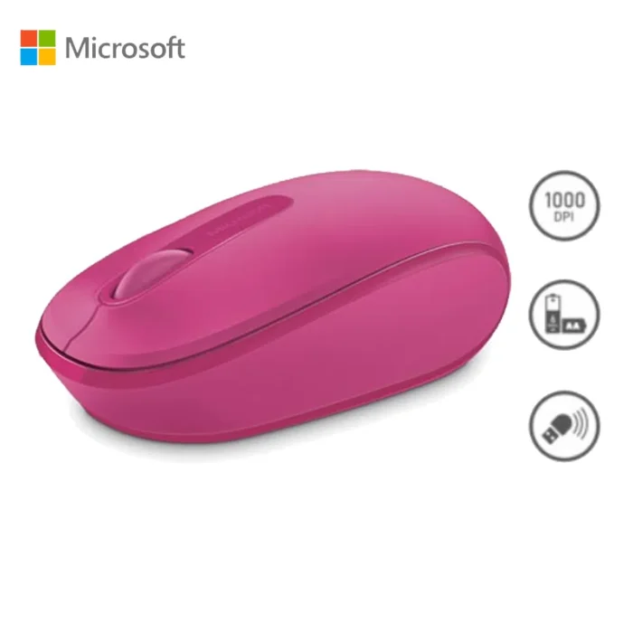 MOUSE-MICROSOFT-INALAMBRICO-1850-USB-magenta.webp