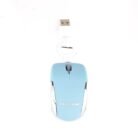 Mouse Halion Hermes Mini M1858 USB Celeste Retractil