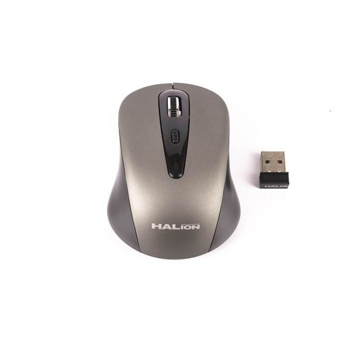 Mouse Halion Rexon Inalambrico HA-2118 Gris/Negro