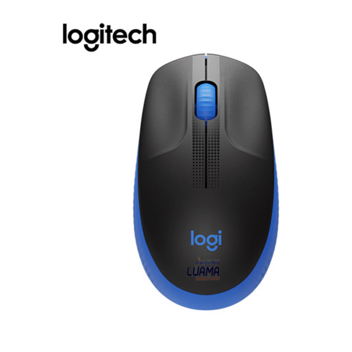 Mouse Logitech M190 Wireless Full-Size Blue (910-005903)