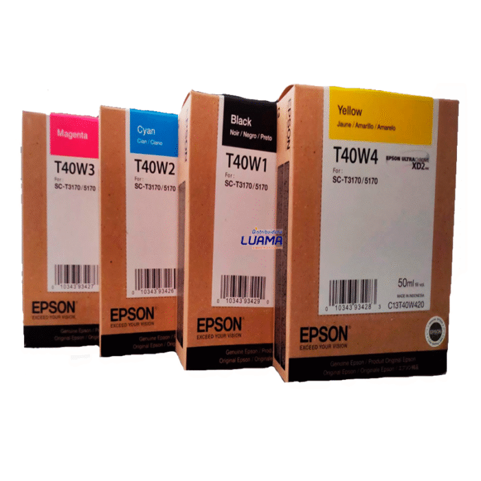 Pack Tinta Epson T40W120 Negro Pack Tinta Epson T40W120 Negro