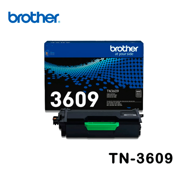 Toner Brother TN-3609 DCP-L5660DN/MFC-L6915DW/HL-L5210DN 3k Pg.