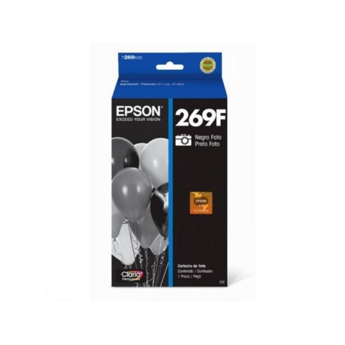 Tinta Epson T269120 (269) Photo Black 400 PagT Tinta Epson T269120 (269) Photo Black 400 PagT